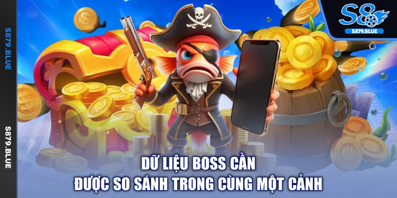 Dữ liệu boss cần được so sánh trong cùng một cảnh